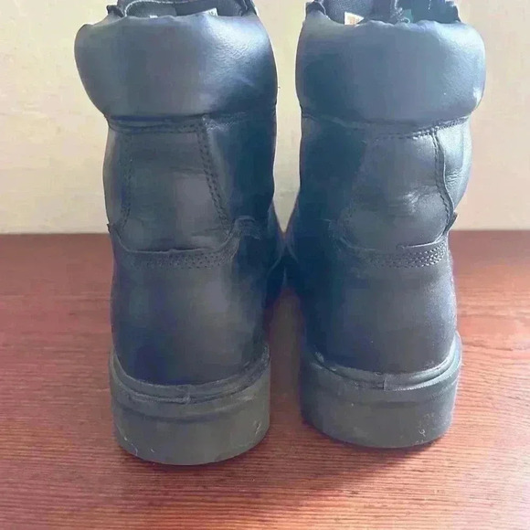 Timberland PRO Sawhorse 6" Composite Safety Toe Black Mens Sz 10 Black Leather - Picture 9 of 12